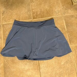 Lululemon Athletica Blue Mini Skater Skirt